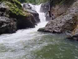 La Mozas waterfall near Los Mandarinos Boutique Hotel