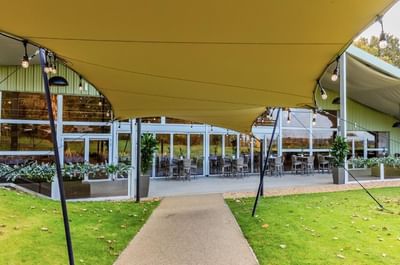 Walkway and entrance to The King Suite