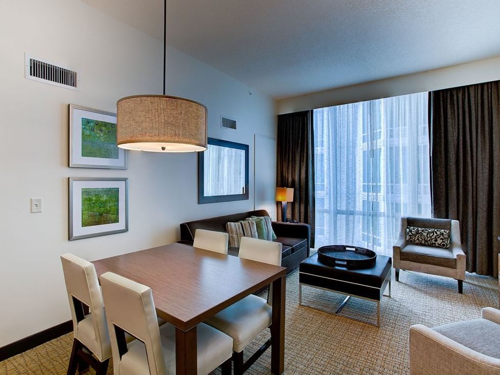 Partial ocean view two bedroom suite at Diamond Resorts Virginia Beach