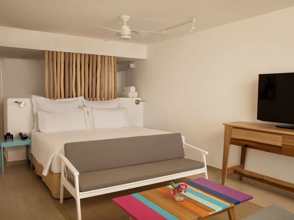 Deluxe Room with Pool, 1 King at Fiesta Americana Cozumel