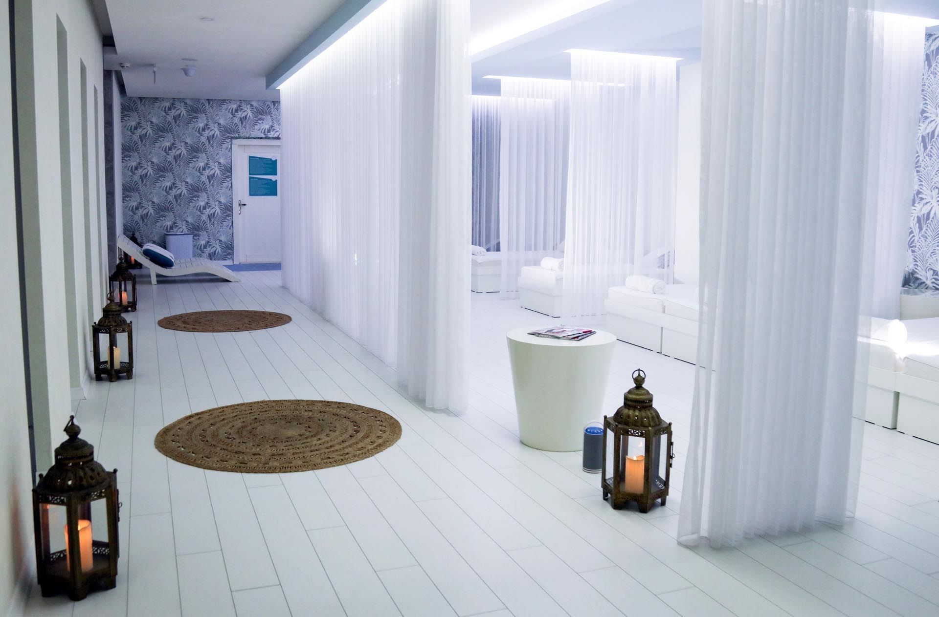 Interior view of the Spa at Design Plus Seya Beach Hotel