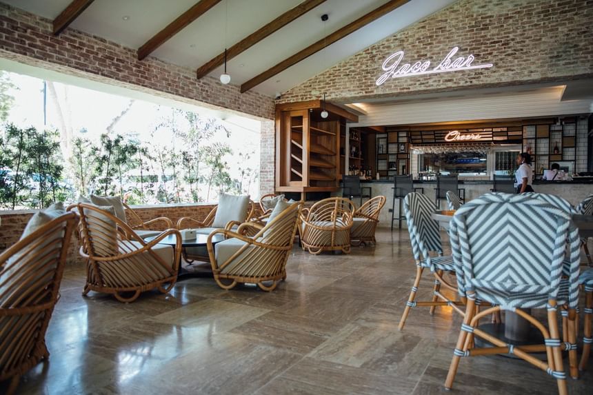 Spacious gastronomy of Jaco Restaurant at Cha Cha Hotel