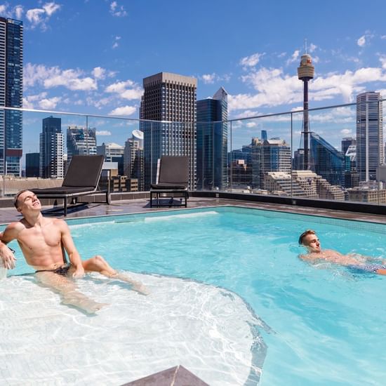 Rooftop Pool at Pullman Sydney Hyde Park