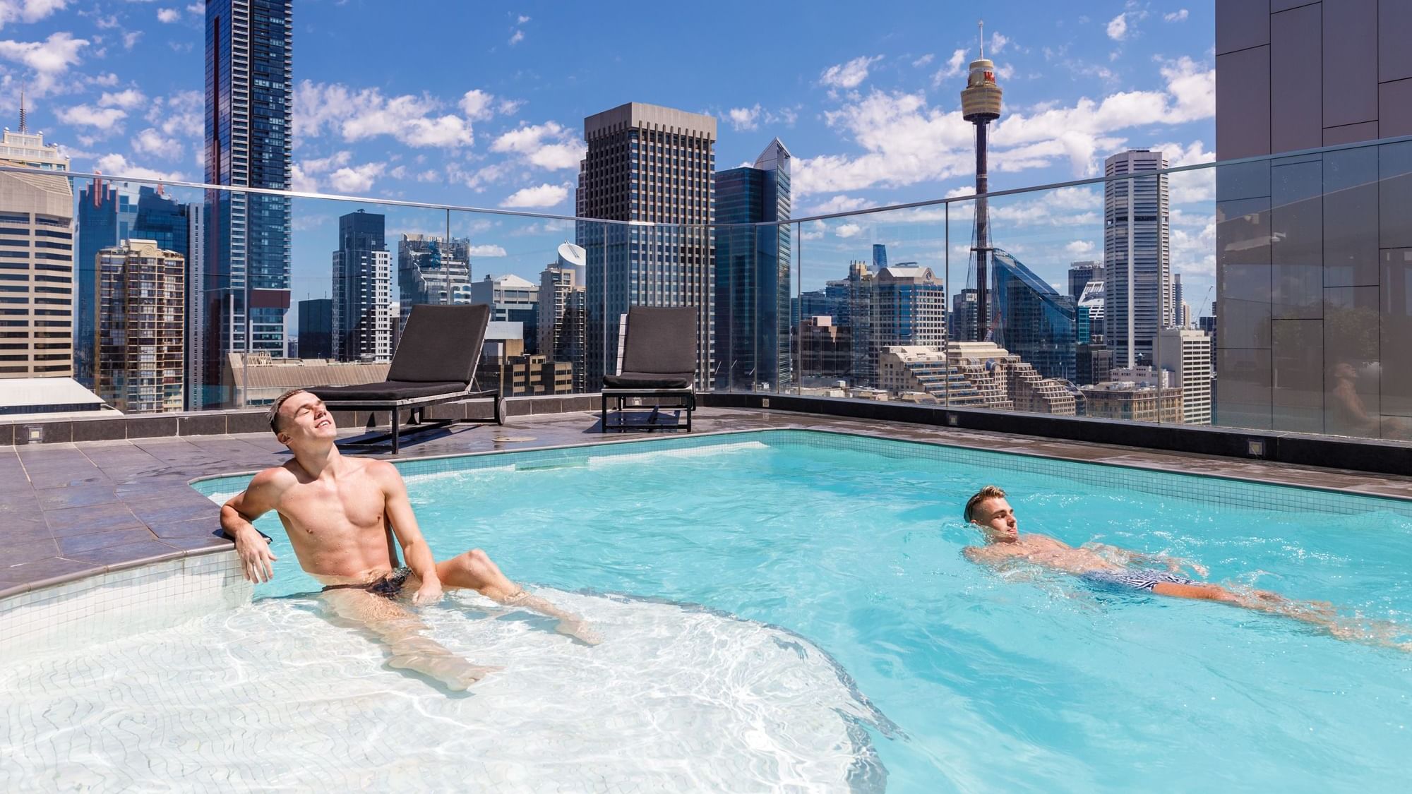 Rooftop Pool at Pullman Sydney Hyde Park