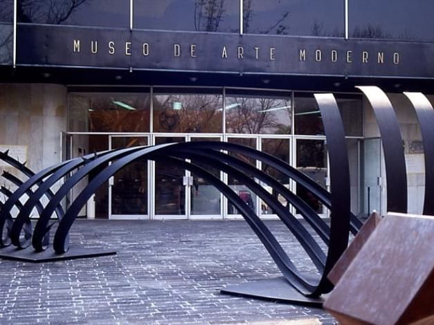 Exterior of Museum Of Modern Art near Dominion Suites Polanco