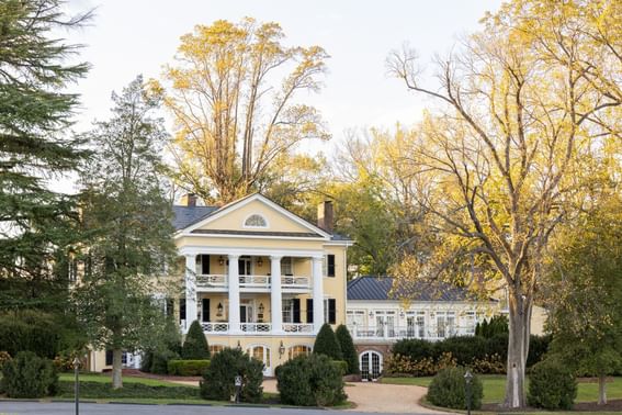 Exterior view of the inn at Willow grove