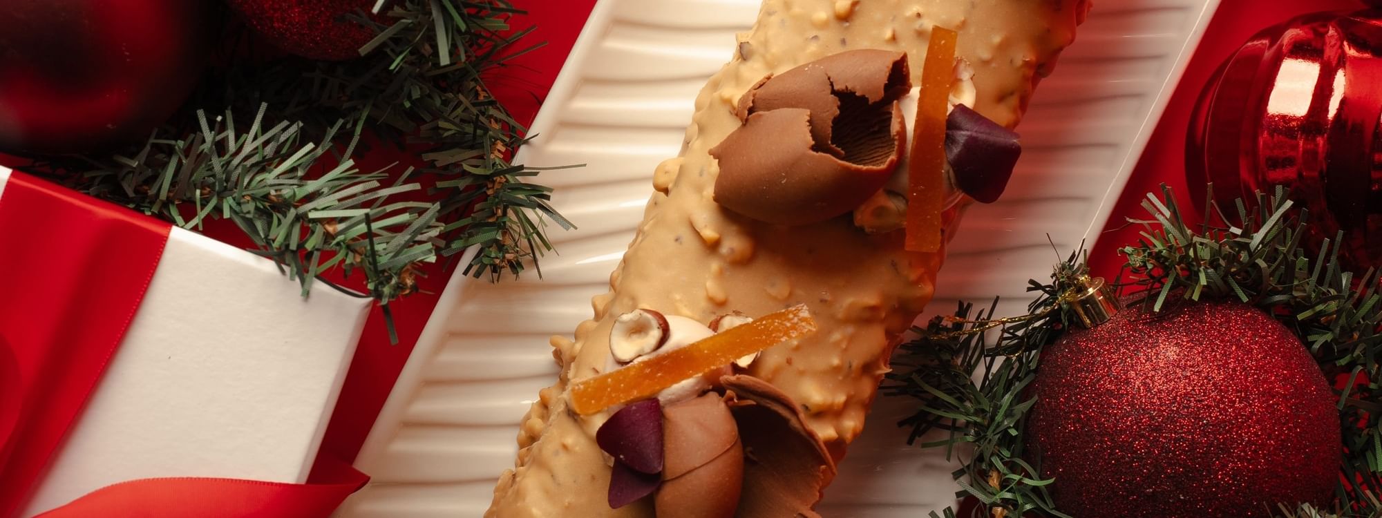 Hazelnut, Strega & Orange Caramel Travel Cake