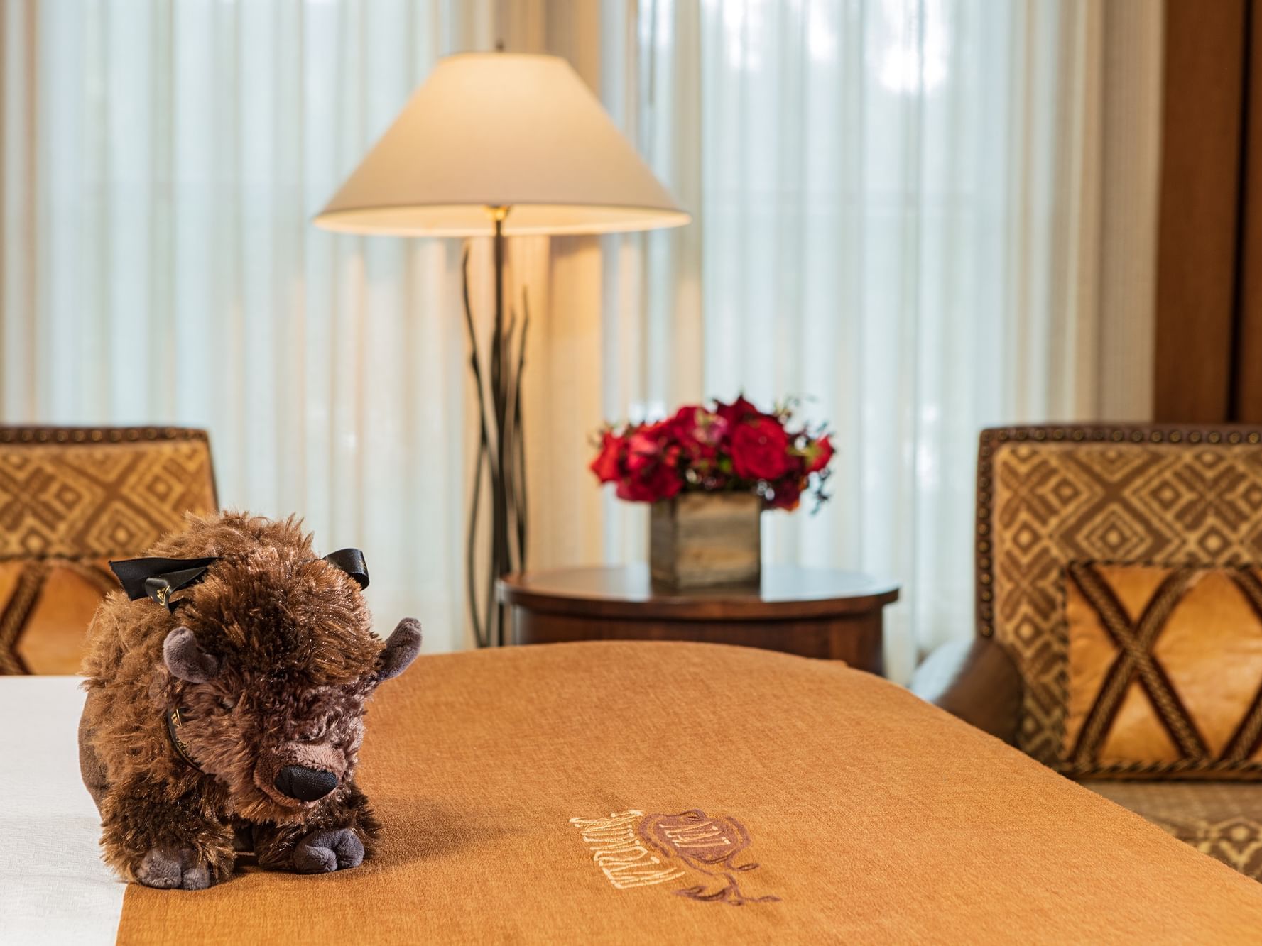 Buffy the mascot of Wyoming Inn