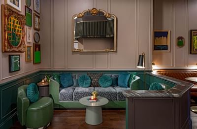 Interior view of lobby at Pelham Hotel New Orleans