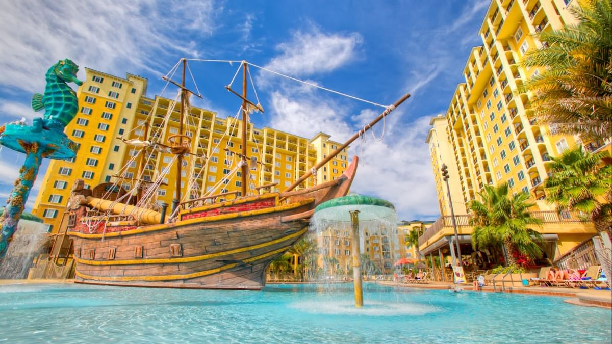Pirate's Plunge Pool at Lake Buena Vista Resort Village & Spa