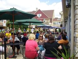 People dining at Dodson Place near The Herrington Inn & Spa