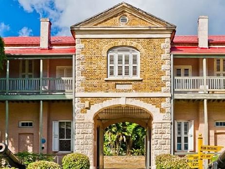 Exterior view of Barbados Museum & Historical Society near Dover Beach Hotel