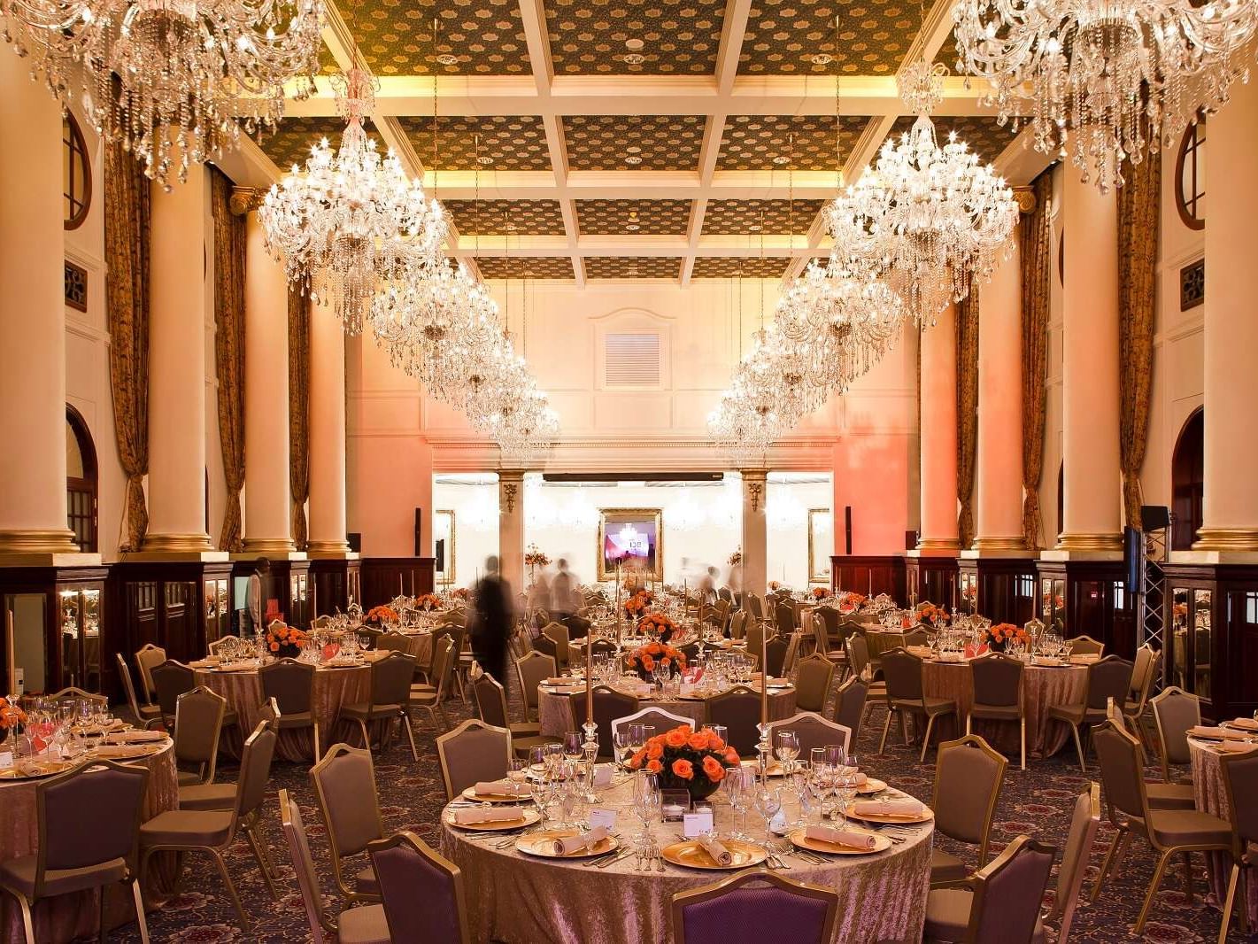 The Ballroom Foyer for all events at Polana Serena Hotel