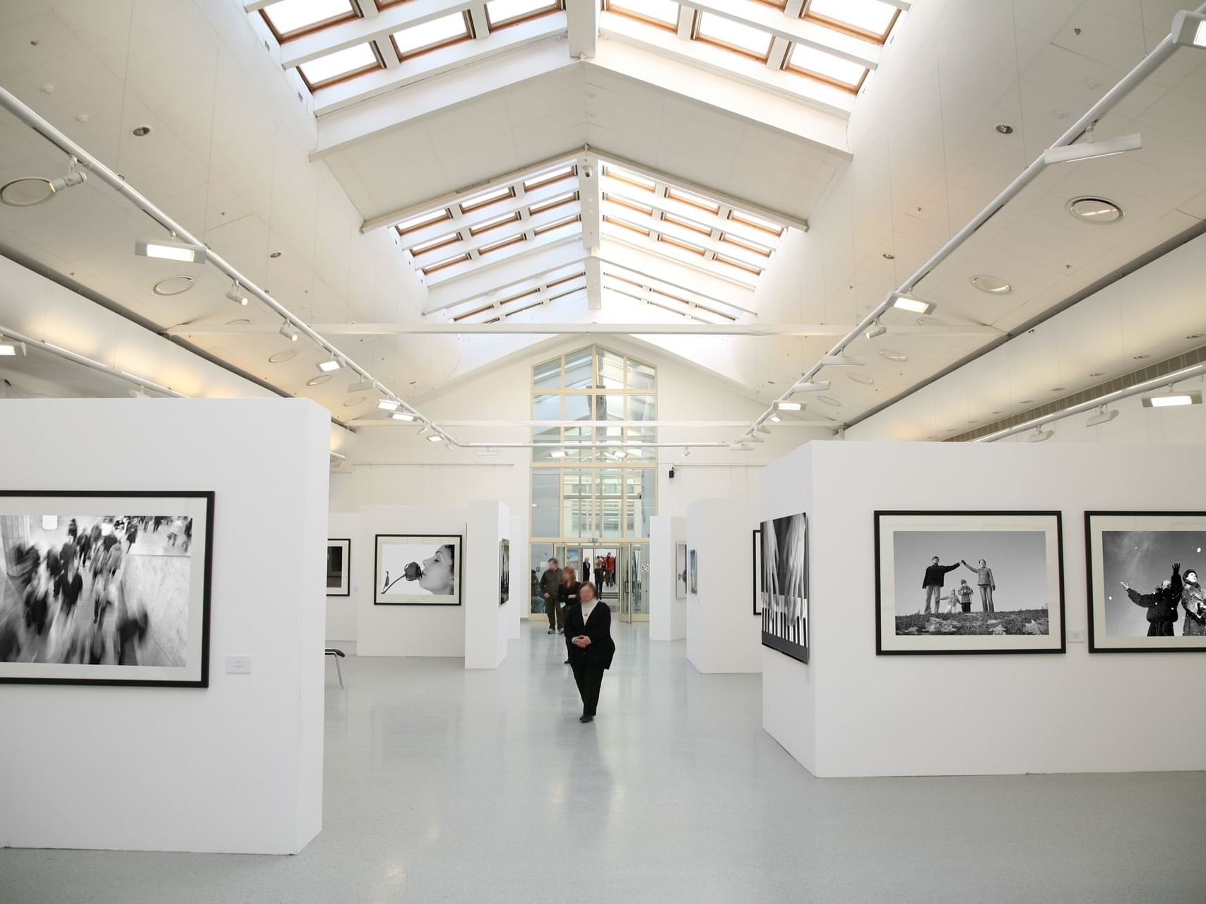 Interior of the Art Gallery near Precise Tale Berlin Potsdamer