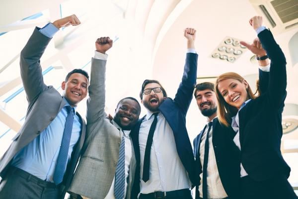 Happy employees as they receive continuous training