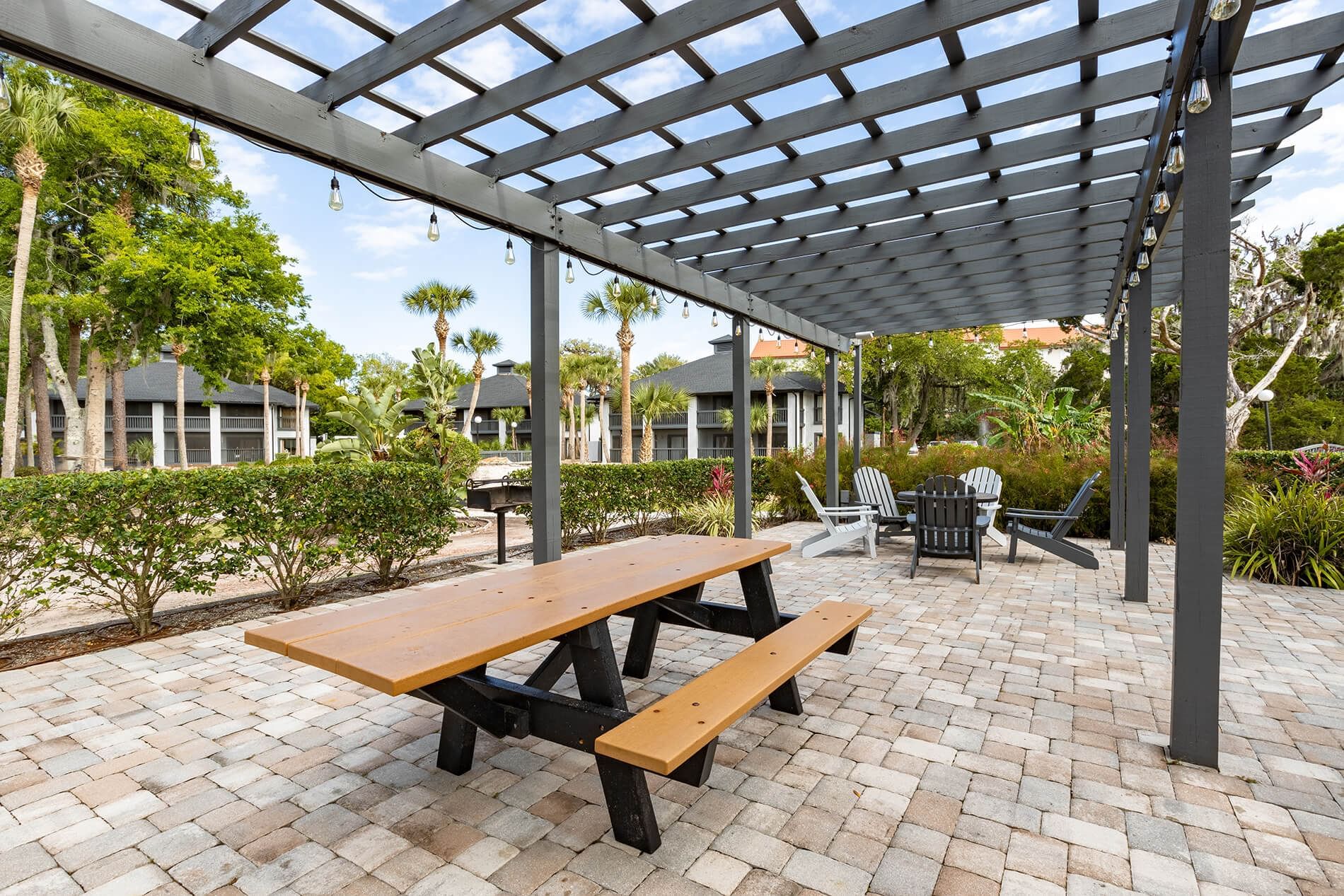 Pergola Grill Area