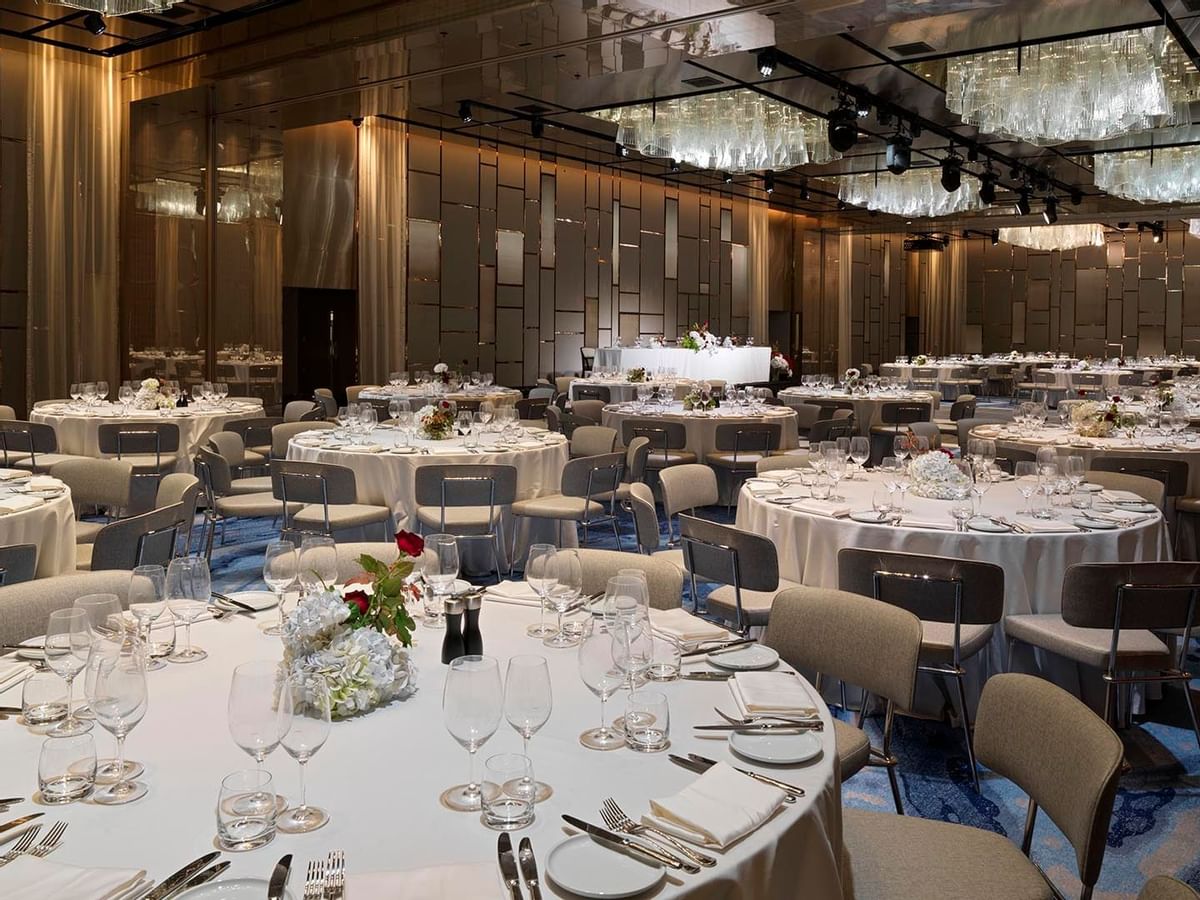 Interior of Pearl Ballroom at Crown Towers Sydney
