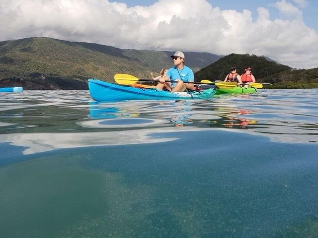 Kayaking near Pullman Palm Cove Sea Temple Resort