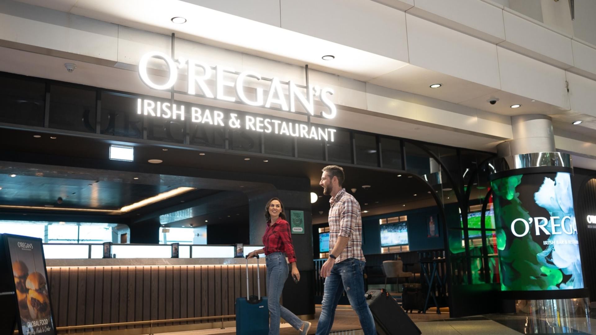 O'Regan's Irish Bar & Restaurant Entrance at Dubai International Hotel