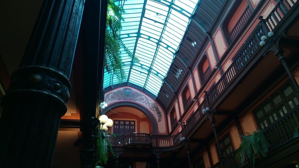 verrière dans le casino