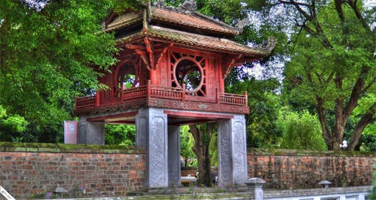 Temple Of Literature entrance exterior near Sunway Hotel Hanoi