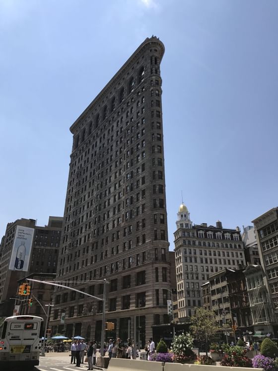 a tall building in new york city
