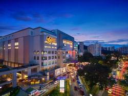 Aerial view of Gurney Plaza near St. Giles Wembley Hotel 