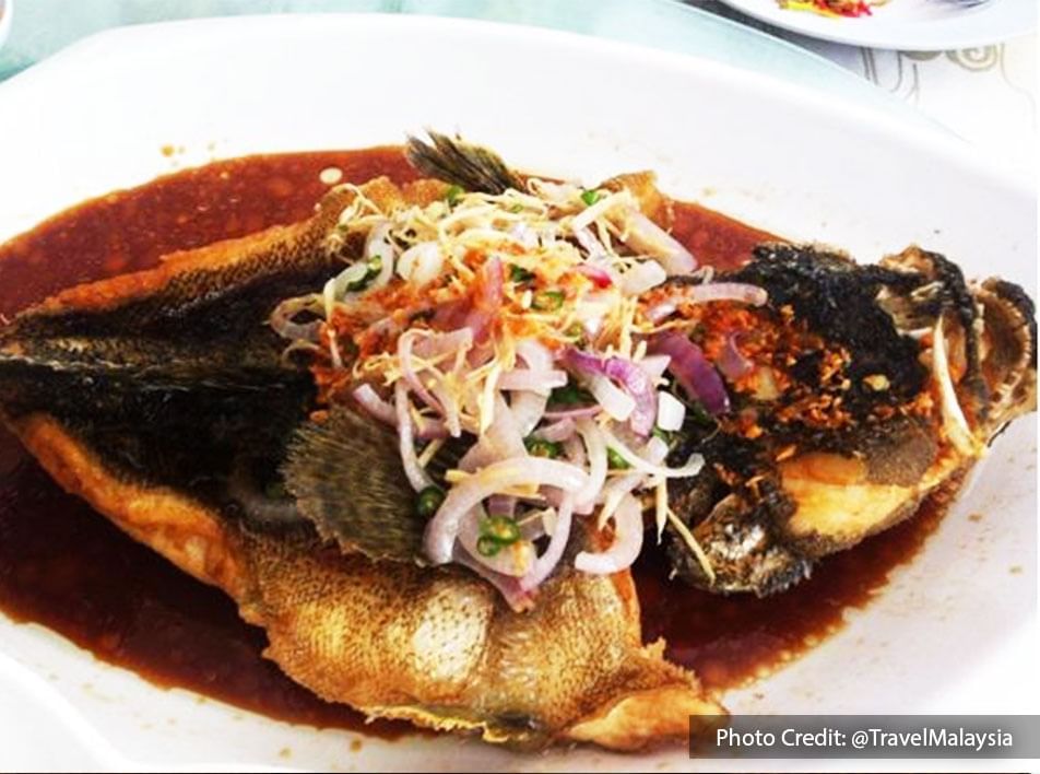 Restoran Chardin Seaview Seafood Village-Menu - Asam Pedas River Tilapia | Port Dickson