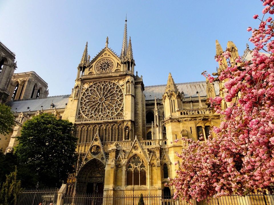 Notre Dame Paris Cathedrale near Urban Hive Paris