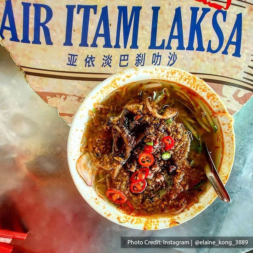Air Itam laksa is one of the famous assam laksa in penang known for its deliciousness