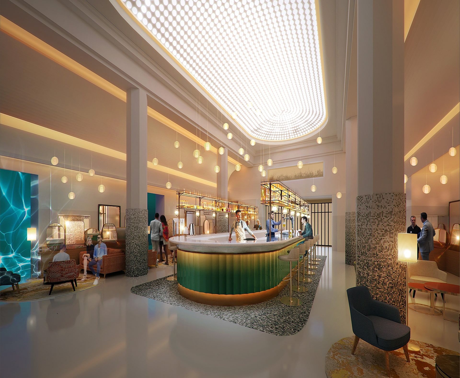 Oceania Les Augustins 4* Lille  - Lobby