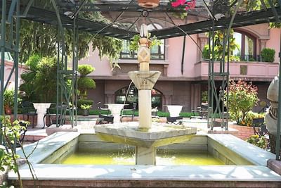 Fountain at Sultanahmet Palace Hotel in Istanbul