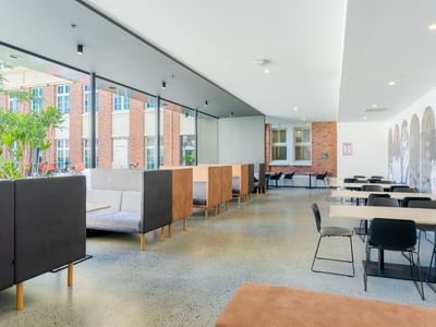 Study area at UniLodge Herston.