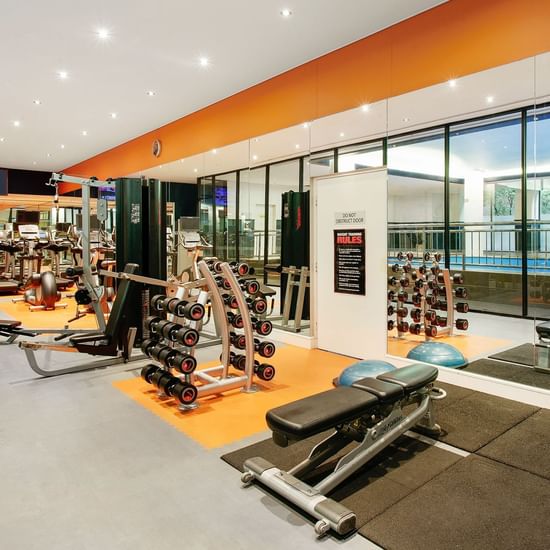 Fitness Lounge at Pullman & Mercure Melbourne Albert Park
