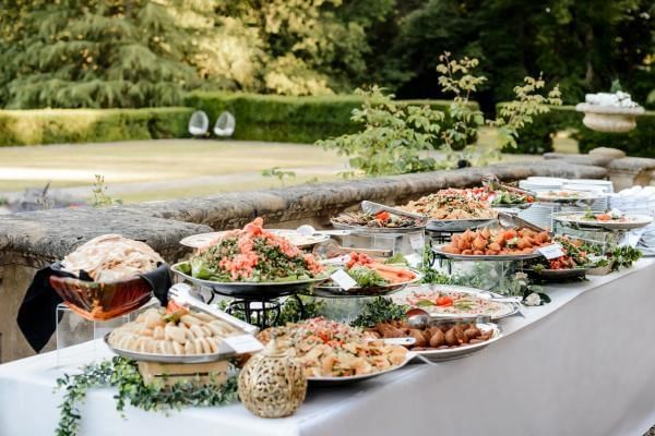 Food for event at Easthampstead Park in Berkshire