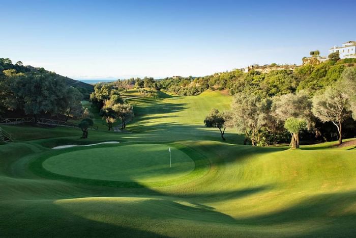 Exterior view of a golf course at Marbella Club Golf Resort