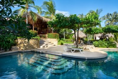 Pool at Jardín del Edén Hotel in Tamarindo, Costa Rica