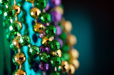 Close-up of colorful beads at Accra Beach Hotel & Spa