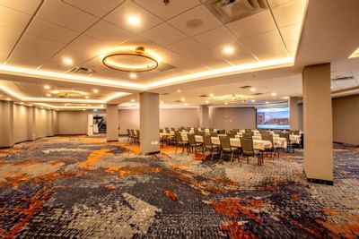 Seating area in a Business center at Atlantica Hotel Halifax