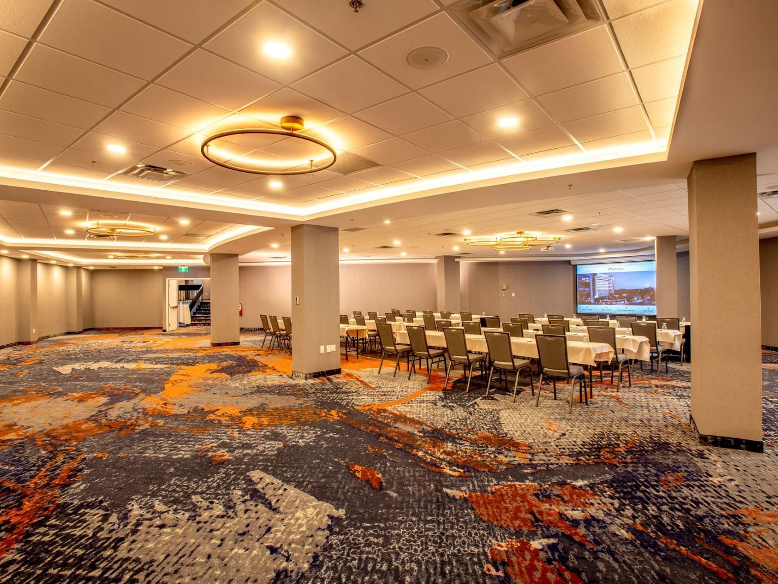 Seating area in a Business center at Atlantica Hotel Halifax