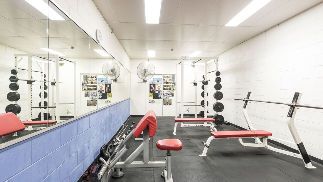 Interior of Fully equipped Gym at Mercure Gold Coast Resort