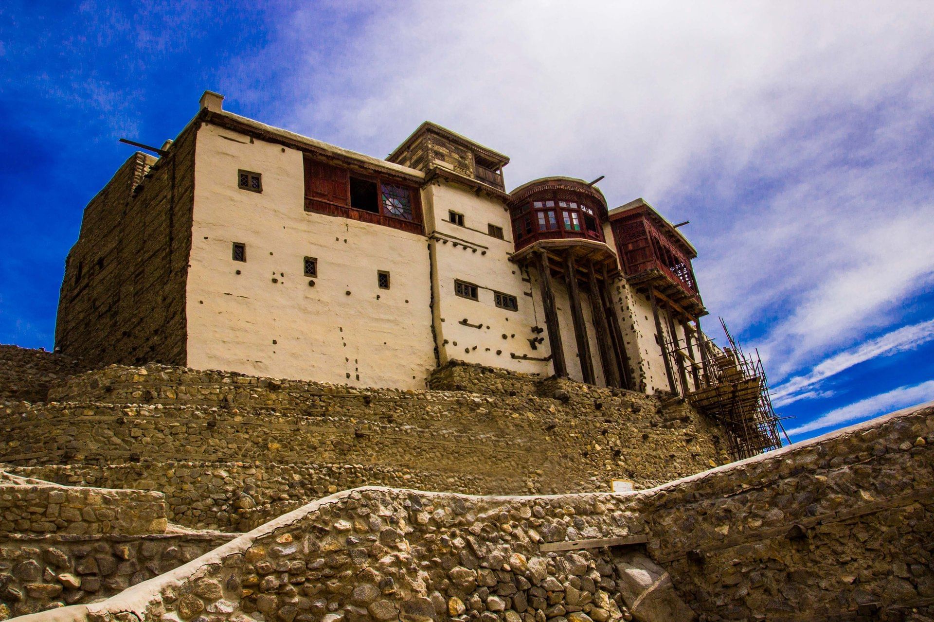Exterior view of Baltit Fort near Serena Altit Fort Residence