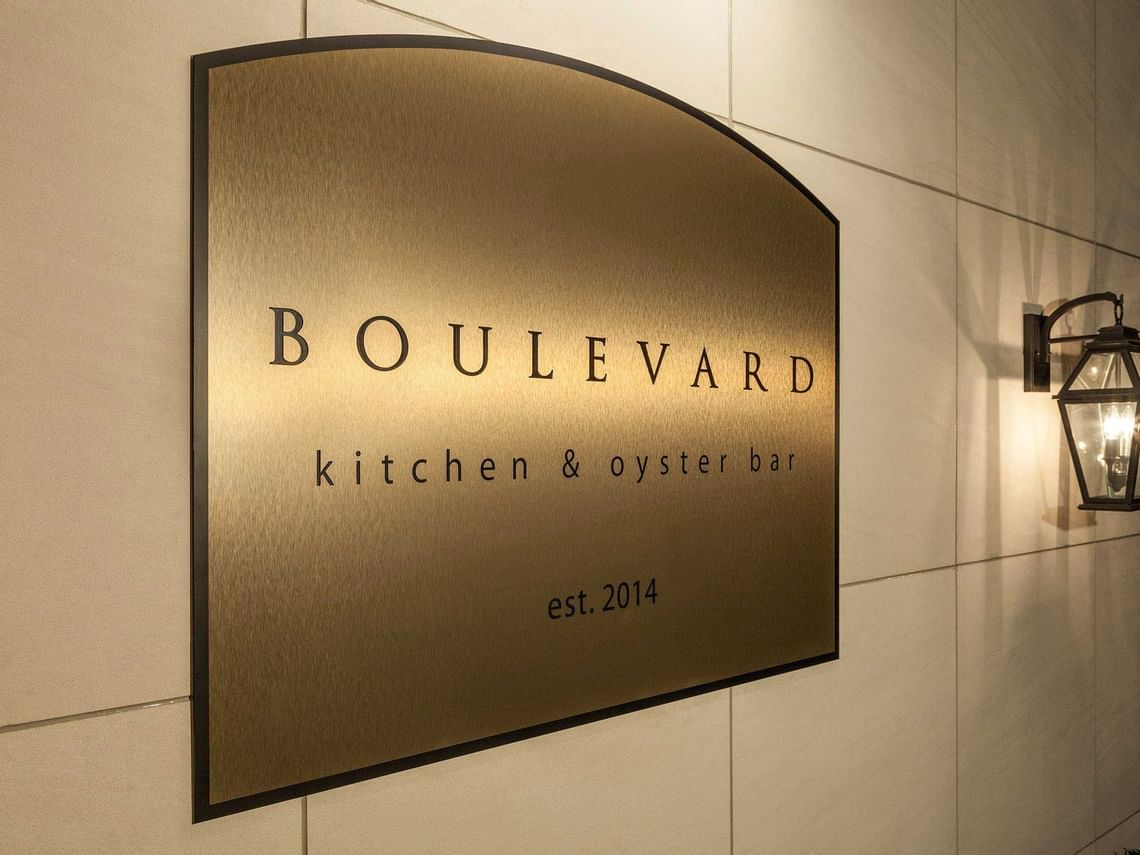 Boulevard Kitchen & Oyster Bar Vancouver Restaurants Sutton Place Hotel