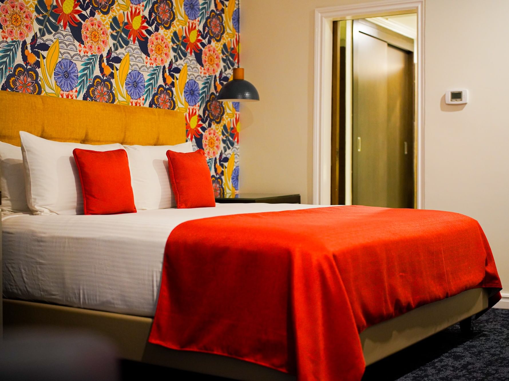 King bed in Royal Two Bedroom Suite at Jamaica Pegasus Hotel