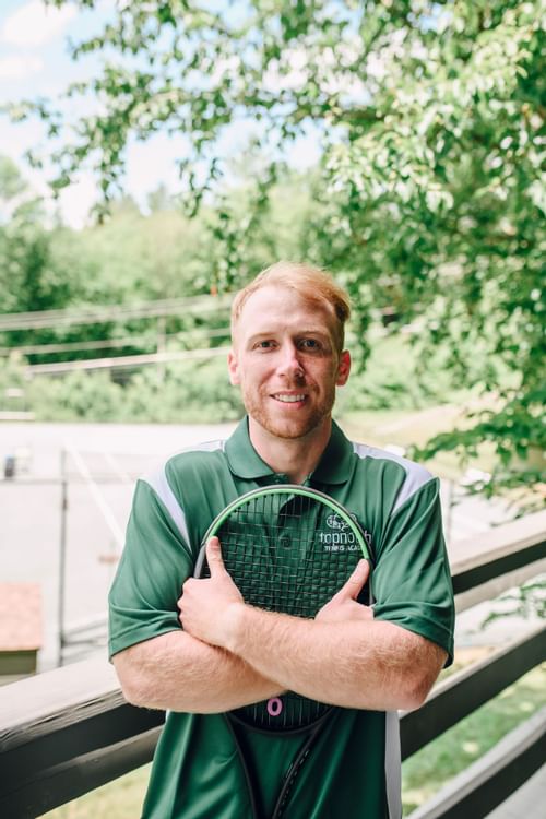 Cole Hennessy, Certified Pro, USPTA at Topnotch Stowe Resort