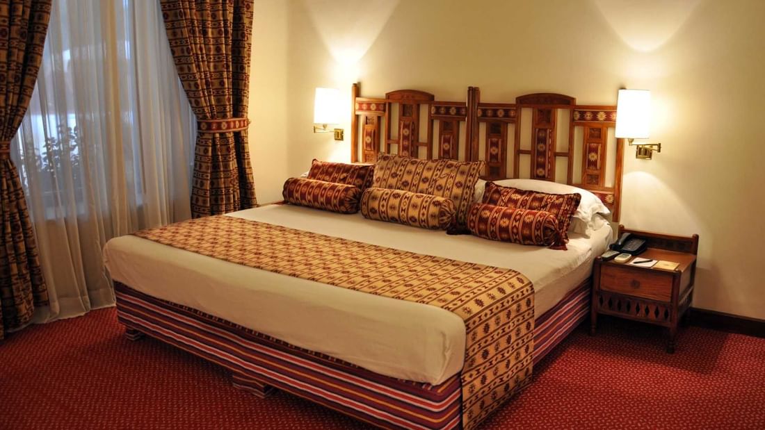 Interior of the heritage suite at Swat Serena Hotel