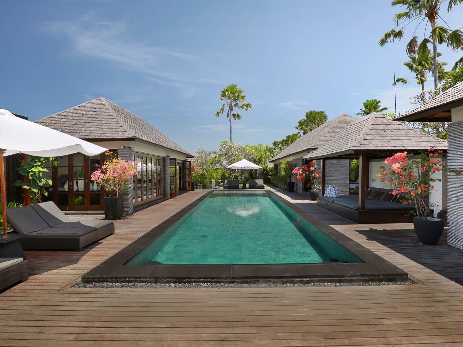 View of Five Bedroom Presidential Pool Villa Peppers Seminyak