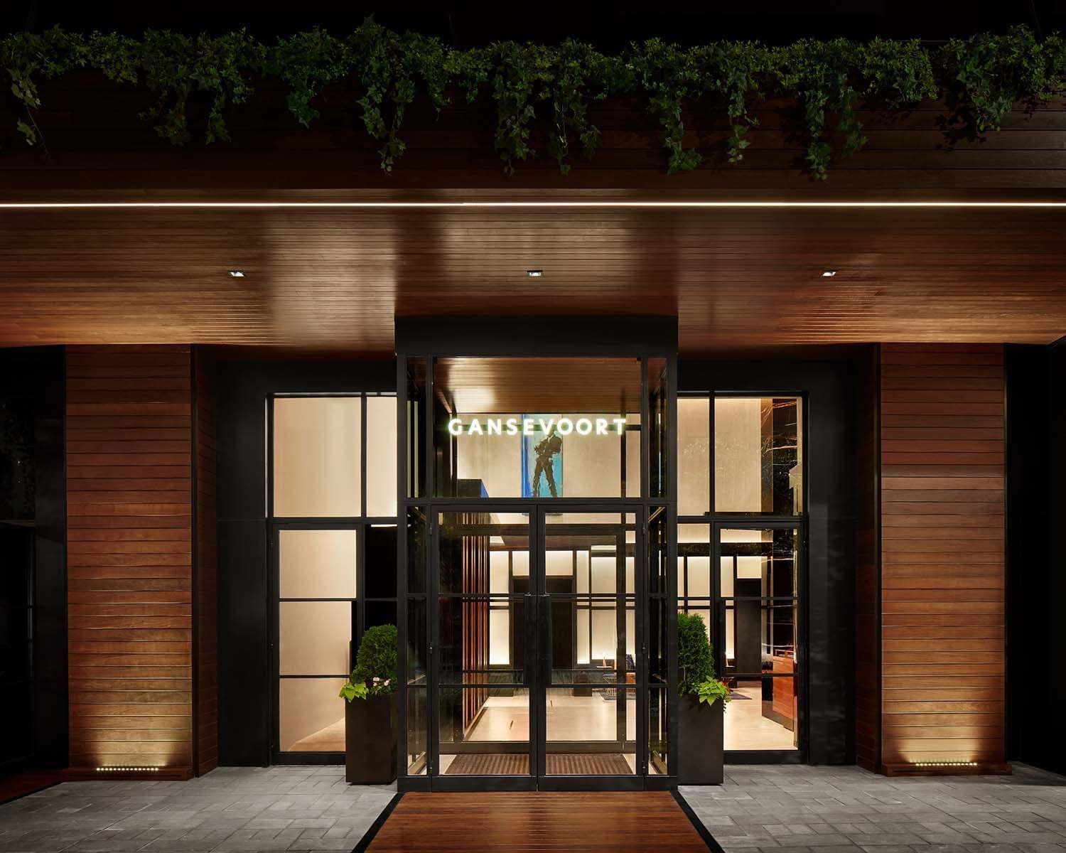 Main entrance boutique hotel in Meatpacking District - Gansevoort