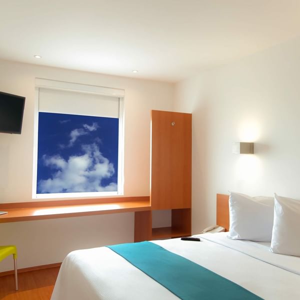 Interior of Superior Queen Room at One Hotels