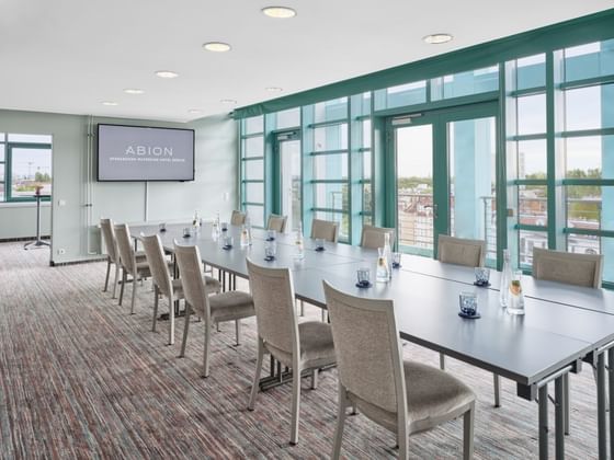 Meeting room at ABION Spreebogen Waterside Hotel Berlin